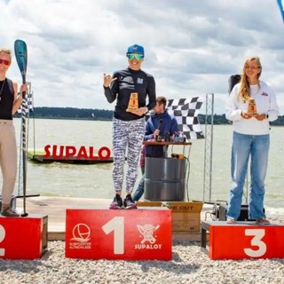 Sup Savona | Sara Oddera vola in Germania, primo posto sul lago Altmühlsee