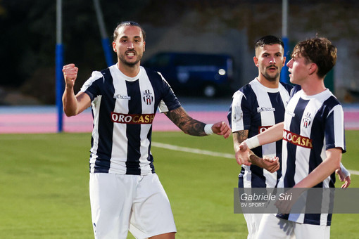 Calcio. Savona, Sassari in gol non basta agli Striscioni: &quot;Bravi a farci trovare pronti, con un pizzico di fortuna avremmo meritato&quot;