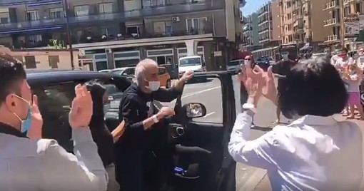 Calcio. Salvatore Barranca ha sconfitto il Covid-19, ritorno a casa tra amici e parenti per l'inviato di Tuttoradiosport