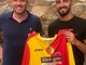 Alessandro Scappatura con il Direttore Sportivo del Taggia Davide Baracco Alessandro Scappatura con il Direttore Sportivo del Taggia Davide Baracco