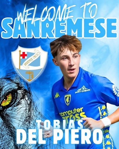 Colpo Sanremese: arriva Tobias Del Piero, trattativa in corso per il cugino Lorenzo Colpo Sanremese: arriva Tobias Del Piero, trattativa in corso per il cugino Lorenzo