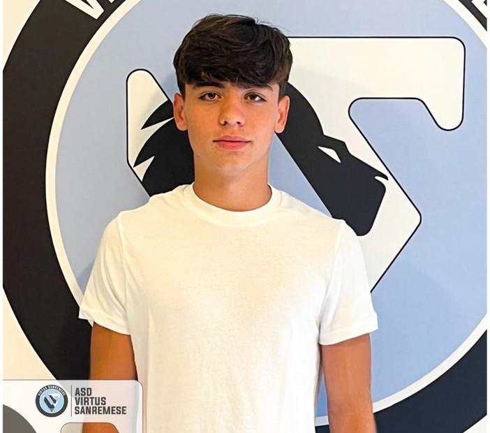 Calcio: Tommaso Corte riconfermato alla Virtus Sanremese, il 2009 sarà aggregato alla prima squadra