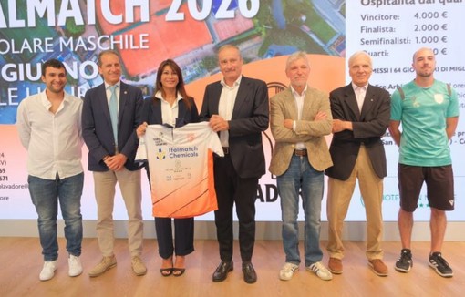 Tennis | Presentata in Sala Trasparenza la terza edizione dell'Open di Celle Ligure Tennis | Presentata in Sala Trasparenza la terza edizione dell'Open di Celle Ligure