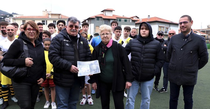Il ricordo al "Ferrando" di Sergio Zenari Il ricordo al "Ferrando" di Sergio Zenari