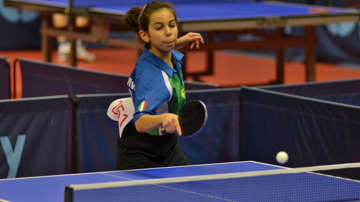 Tennistavolo, esperienza in nazionale per Valentina Roncallo nel torneo giovanile di Lignano