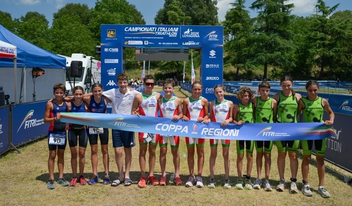 Triathlon | Liguria abbonata al podio al Trofeo delle Regioni Triathlon | Liguria abbonata al podio al Trofeo delle Regioni