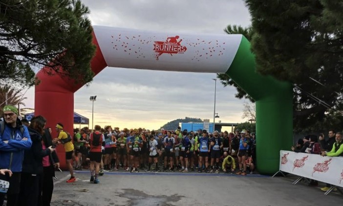 Trail della Gallinara. Federico Magagna e Daniele Rota trionfano ad Albenga