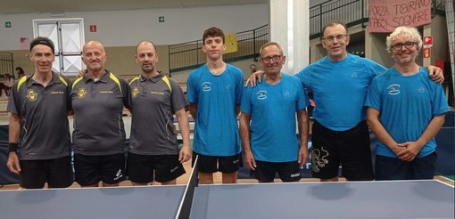 Tennistavolo | Toirano D non perde un colpo, primo posto confermato nel proprio girone Tennistavolo | Toirano D non perde un colpo, primo posto confermato nel proprio girone