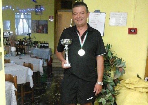Tennistavolo, Veterani: doppio titolo regionale per Vittorio Carchero