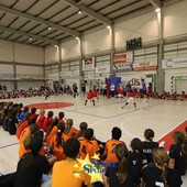 Trofeo Gian Luigi Corti: 250 giovani pallavolisti in festa al PalaCus. Il grande abbraccio a Giacomo Giretto Trofeo Gian Luigi Corti: 250 giovani pallavolisti in festa al PalaCus. Il grande abbraccio a Giacomo Giretto