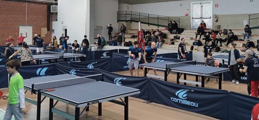 Il tennistavolo torna a Toirano: domani la seconda prova del Grand Prix