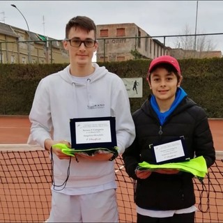 Tennis: Giada Causa e Pietro Peretti  sono i vincitori del torneo di Loano