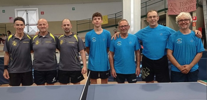 Tennistavolo | Toirano D non perde un colpo, primo posto confermato nel proprio girone