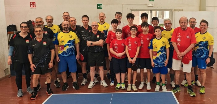 Tennistavolo, conclusa la Serie D3: il Savona "A" vince un girone all'insegna di sportività e integrazione