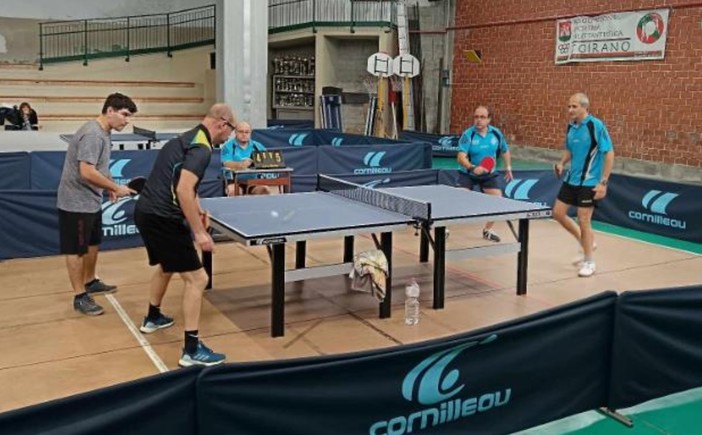 Tennistavolo. Ottimi risconti per Toirano sia in Serie C che in Serie D Tennistavolo. Ottimi risconti per Toirano sia in Serie C che in Serie D