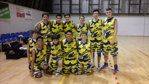 Basket, U14 maschile: vittoria facile per il Cairo sul Loano