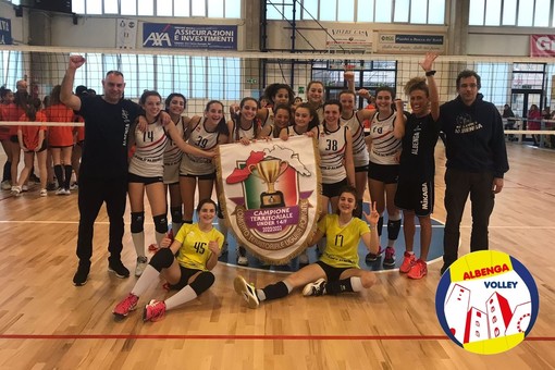 Volley, Under 14. L'Albenga Volley Blu è Campione Territoriale di Ponente!