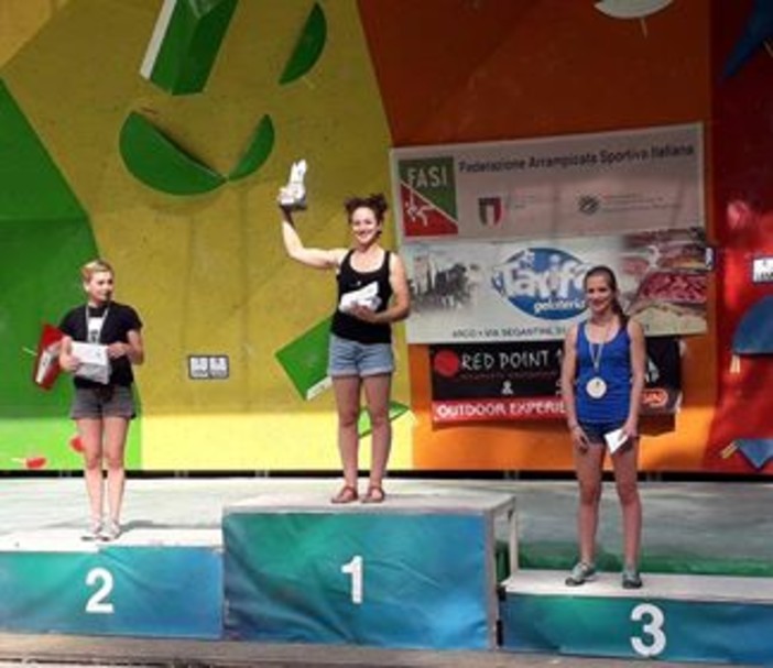 Arrampicata: Elisa Lauretano conquista il bronzo ai campionati giovanili di Trento