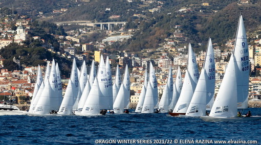Vela: terminata a Sanremo la terza tappa del Campionato invernale della Classe Dragone