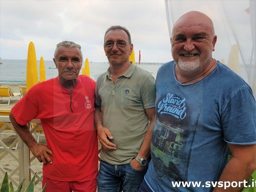 Paolo Bacigalupo, Sergio Brunasso e Tony Saltarelli Paolo Bacigalupo, Sergio Brunasso e Tony Saltarelli