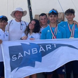 Vela, R5500. Un oro e un bronzo per il "San Bart" ai Campionati Italiani Under 20