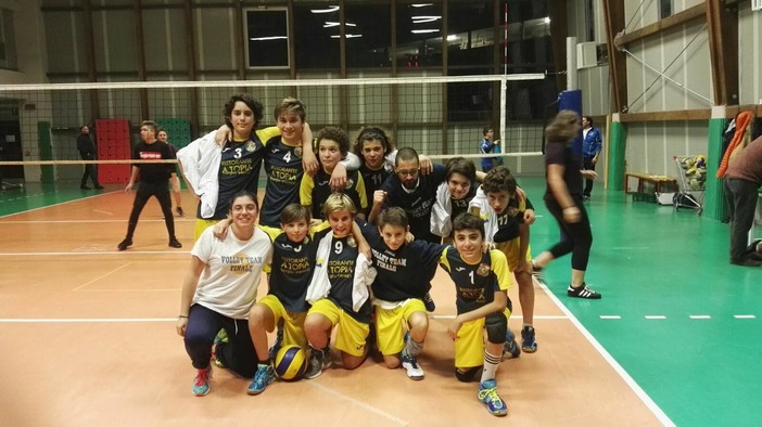 Volley, esordio vincente per l'Under 14 del Finale