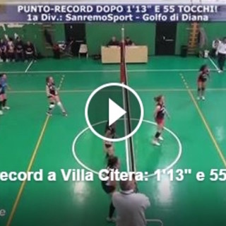 Pallavolo: diventa virale il video del match Sanremo Sport e Golfo di Diana Volley