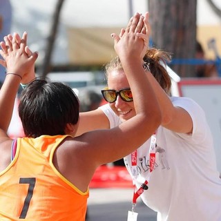 La Nazionale Italiana Special Olympics di Beach Volley Unificato femminile in raduno ad Albissola e Celle dal 14 al 16 ottobre.