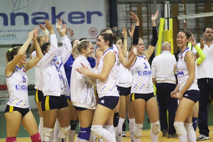 Volley. B2 femminile: l'Iglina Albisola vince contro Trecate Novara e vola al terzo posto in classifica