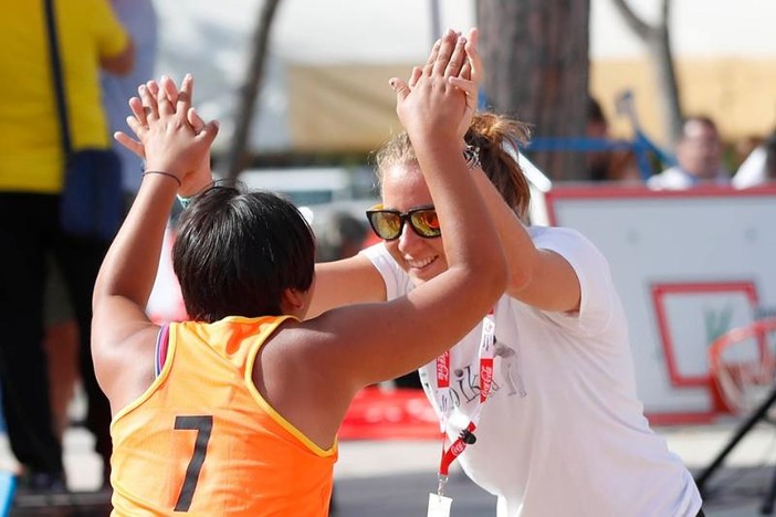 La Nazionale Italiana Special Olympics di Beach Volley Unificato femminile in raduno ad Albissola e Celle dal 14 al 16 ottobre. La Nazionale Italiana Special Olympics di Beach Volley Unificato femminile in raduno ad Albissola e Celle dal 14 al 16 ottobre.