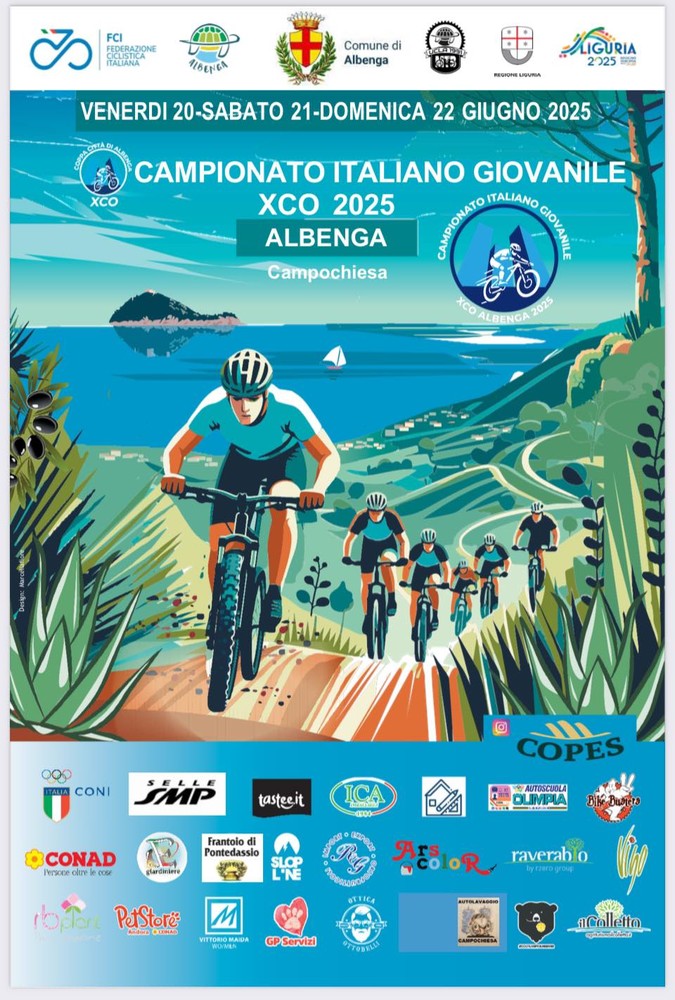 Albenga, una cerimonia per accogliere gli atleti del Campionato Italiano Giovanile di Cross Country
