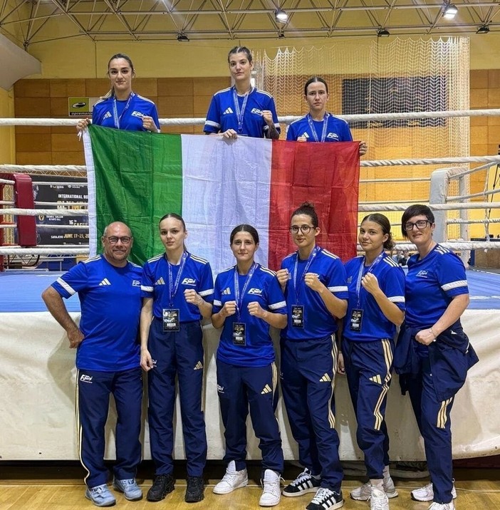 Boxe | L'ingauna Amelia Zamana d’argento a Sarajevo con la Nazionale italiana